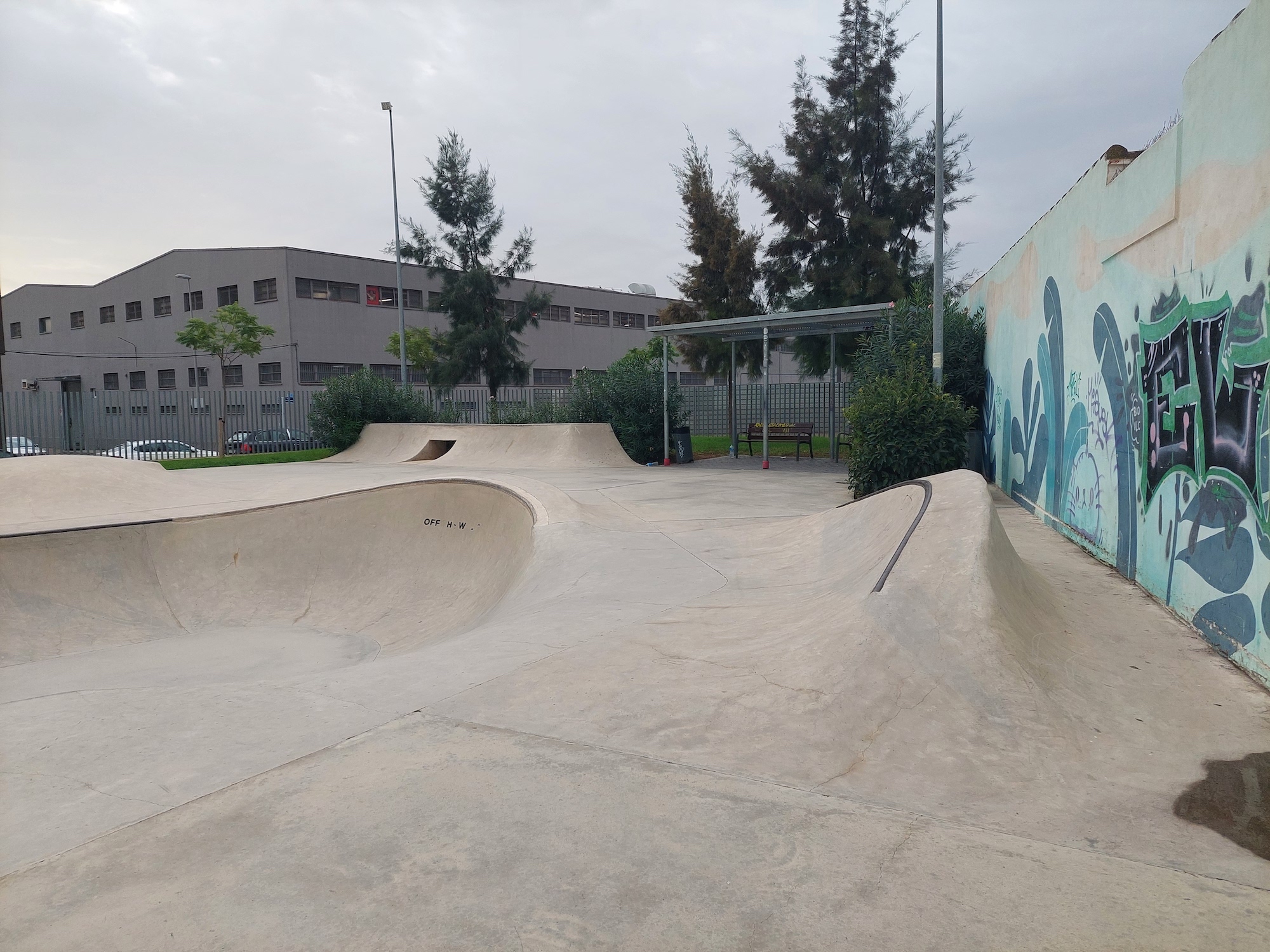 Quart skatepark